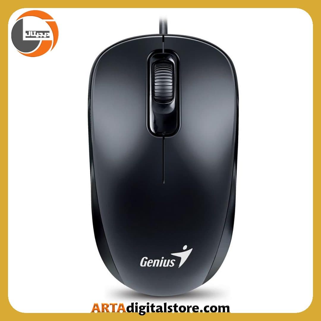 موس جنیوس Genius DX-110 Black — تصویر ۴