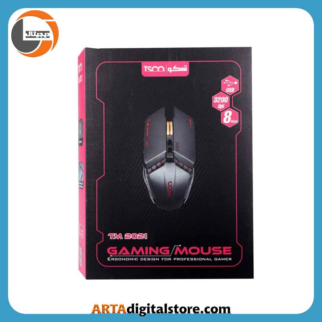 موس گیمینگ تسکو TSCO GAMING TM2021GN Black — تصویر ۲