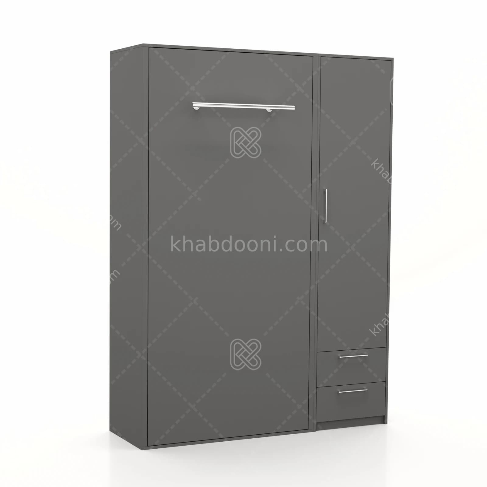 تخت تاشو عمودی تک نفره طول 155 کد 121 — تصویر ۷