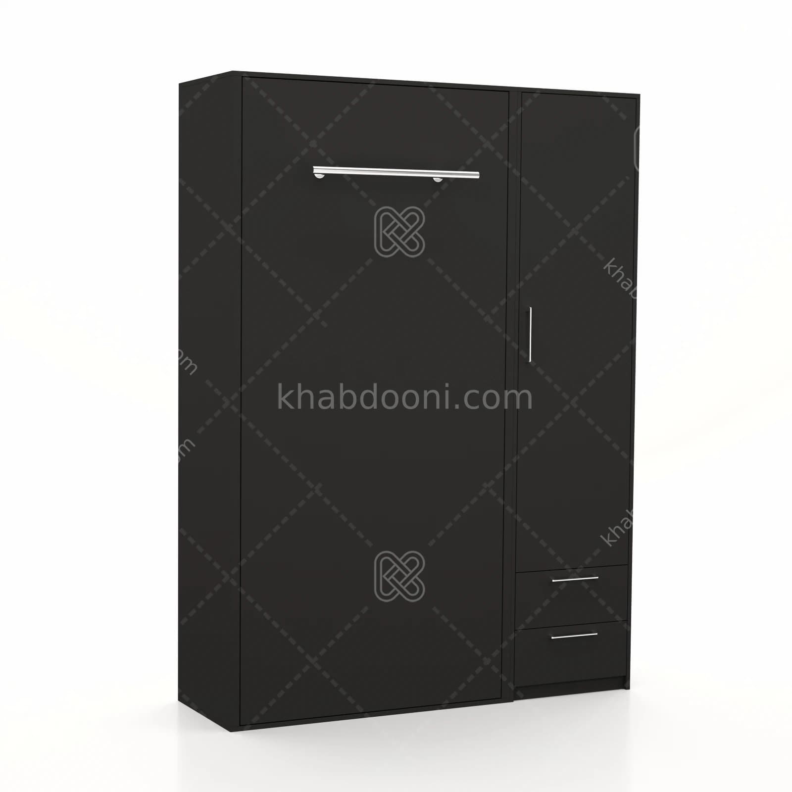 تخت تاشو عمودی تک نفره طول 155 کد 121 — تصویر ۸