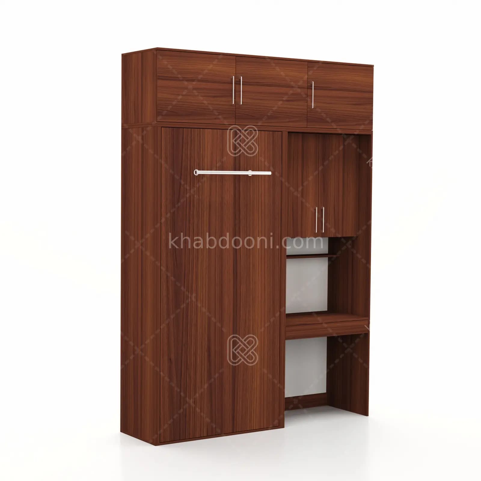 تخت تاشو عمودی تک نفره طول 185 کد 116 — تصویر ۵