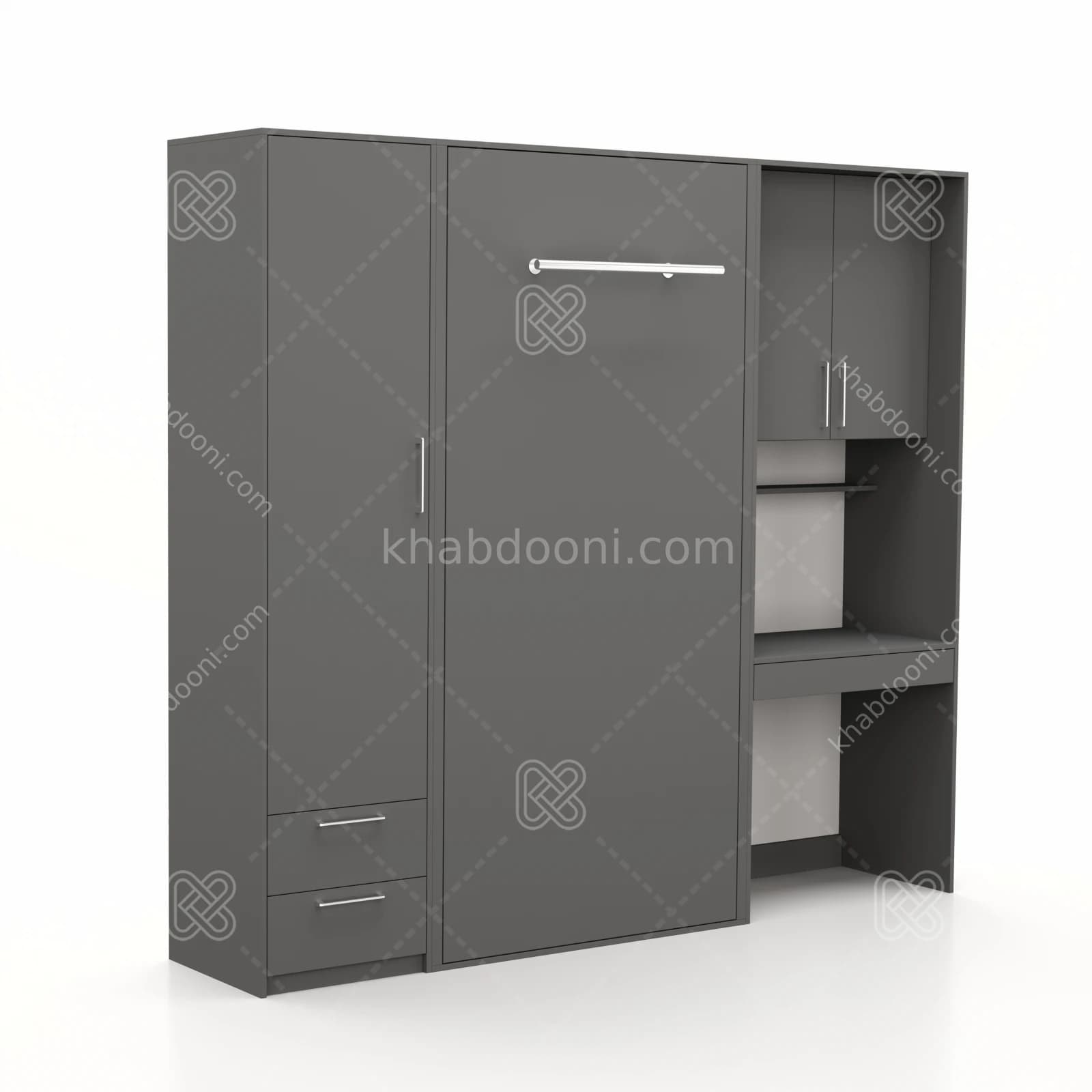 تخت تاشو عمودی تک نفره طول 235 کد 115 — تصویر ۷