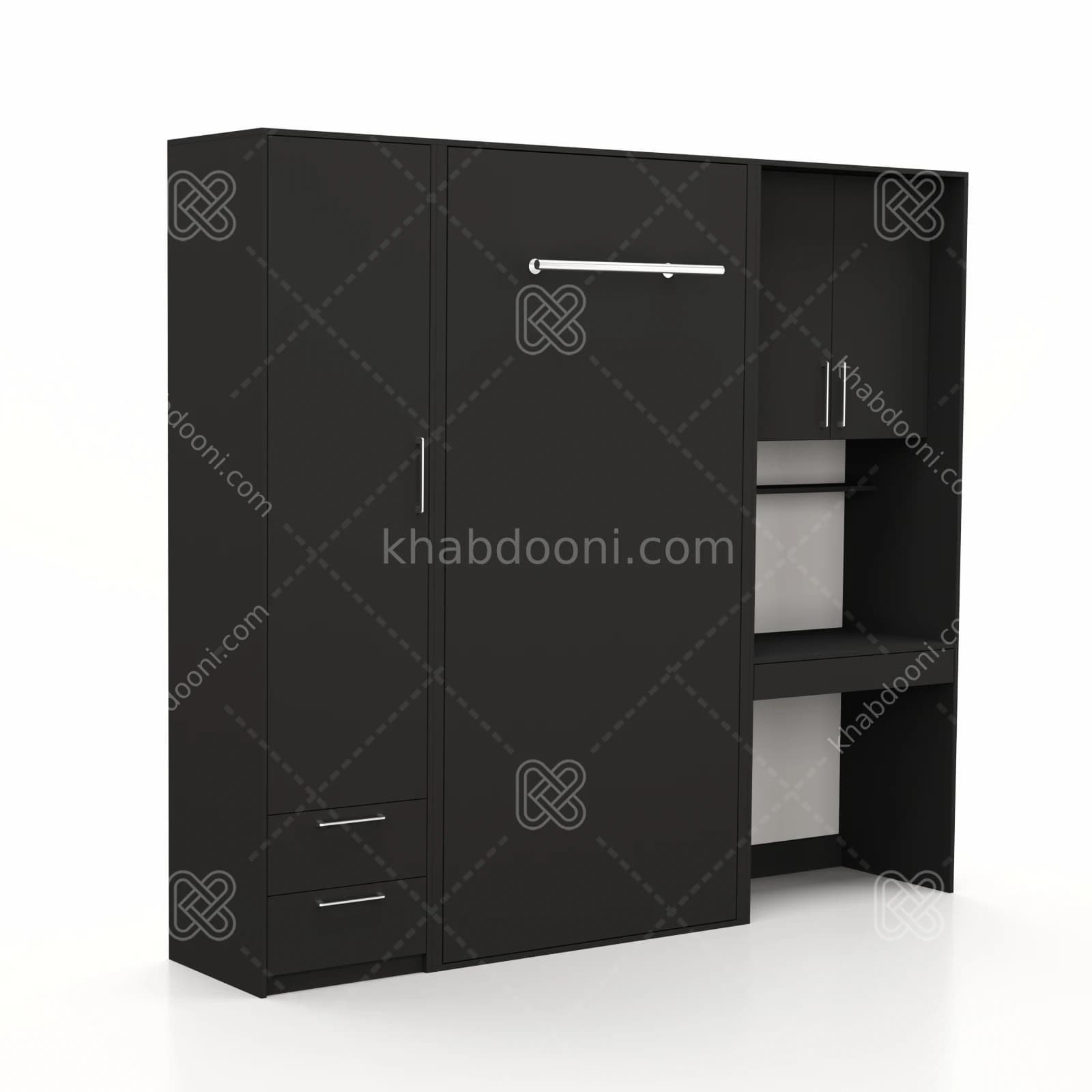 تخت تاشو عمودی تک نفره طول 235 کد 115 — تصویر ۸