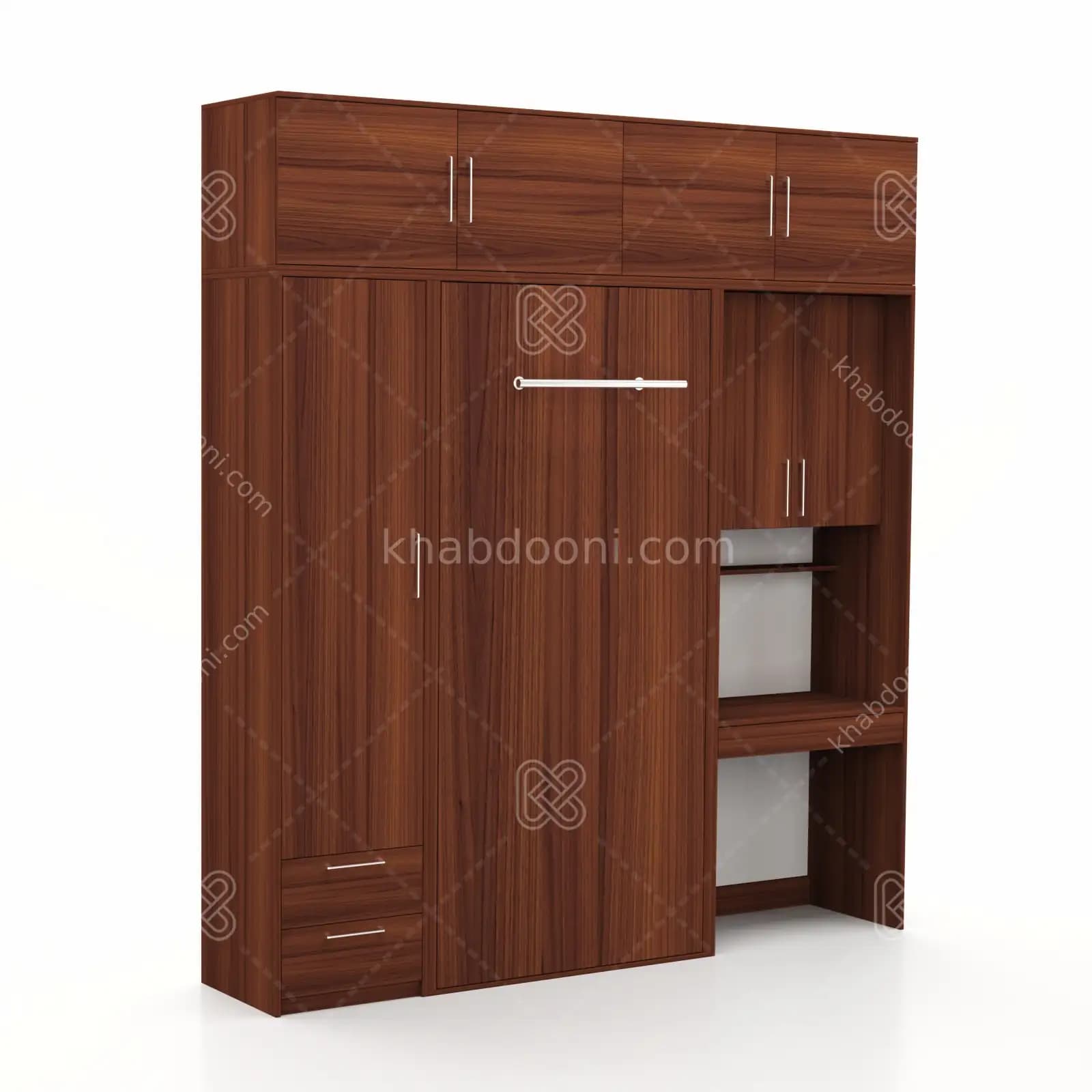 تخت تاشو عمودی تک نفره طول 235 کد 114 — تصویر ۵