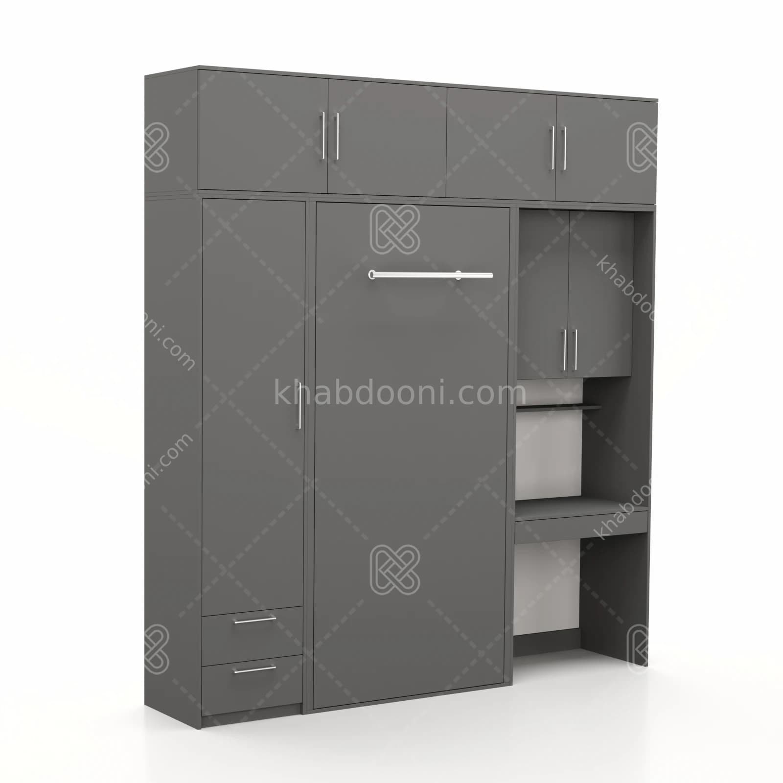 تخت تاشو عمودی تک نفره طول 235 کد 114 — تصویر ۷