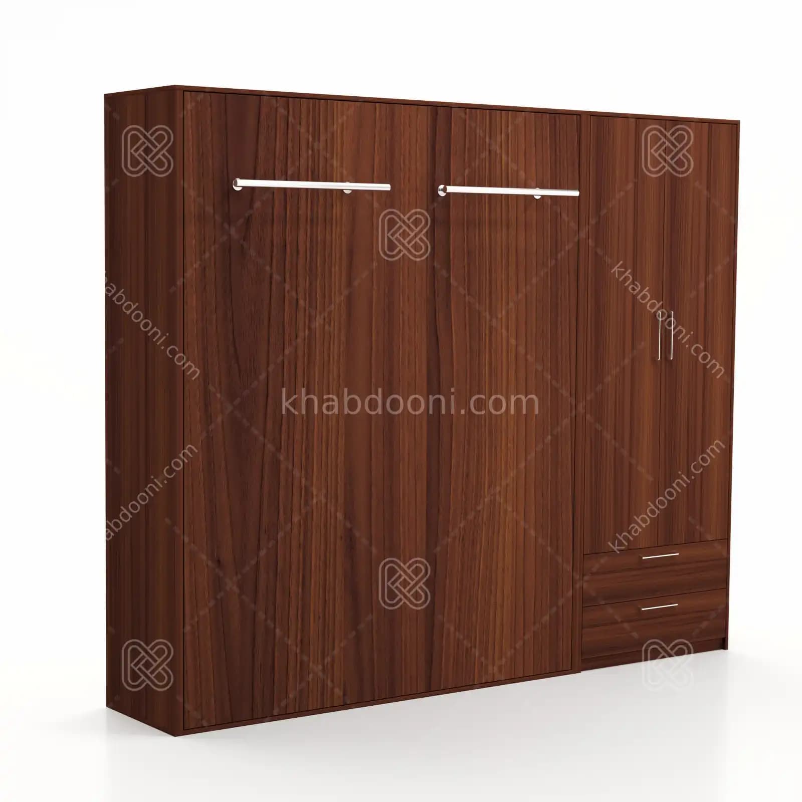 تخت تاشو عمودی دو نفره طول 250 کد 107 — تصویر ۵