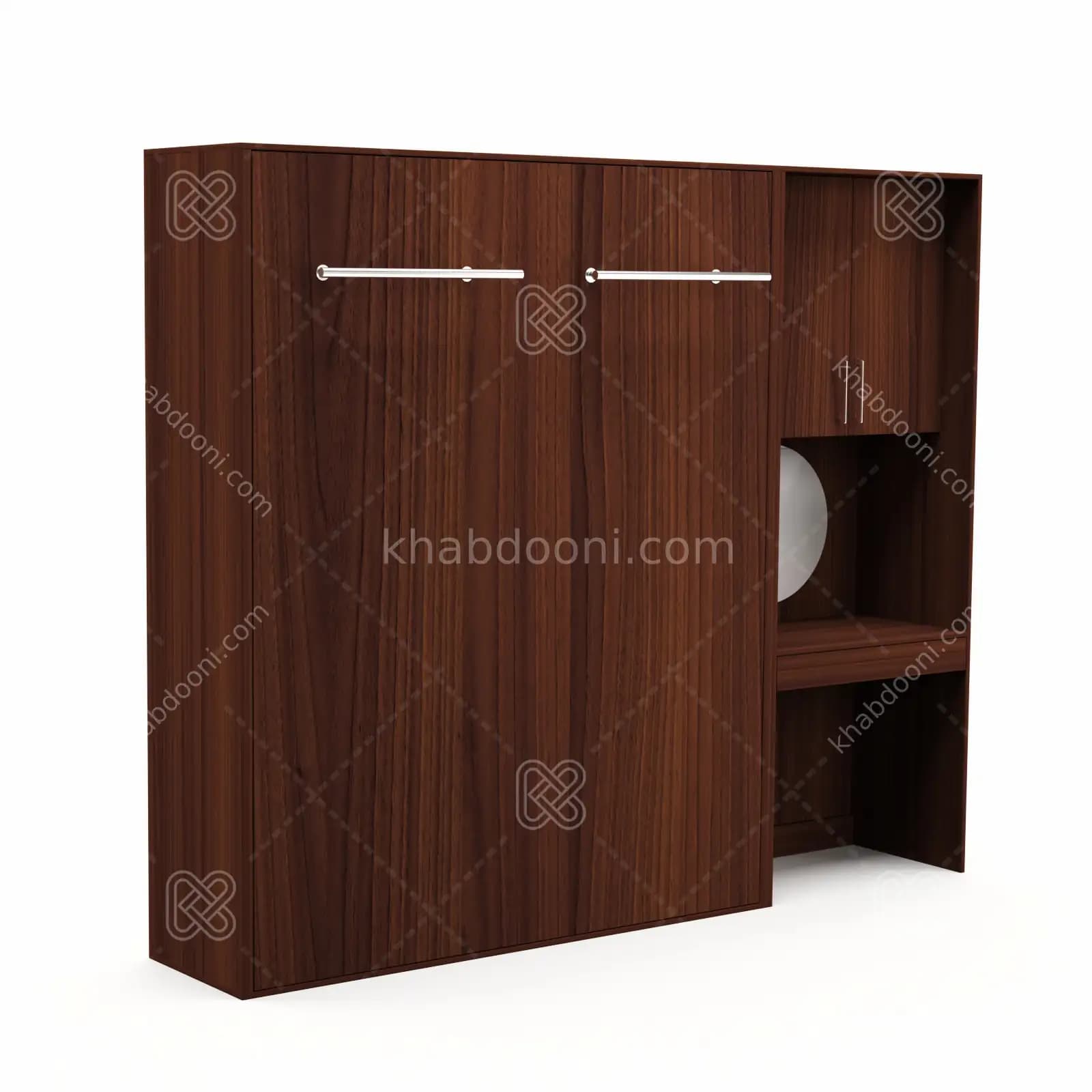 تخت تاشو عمودی دو نفره طول 250 کد 105 — تصویر ۵