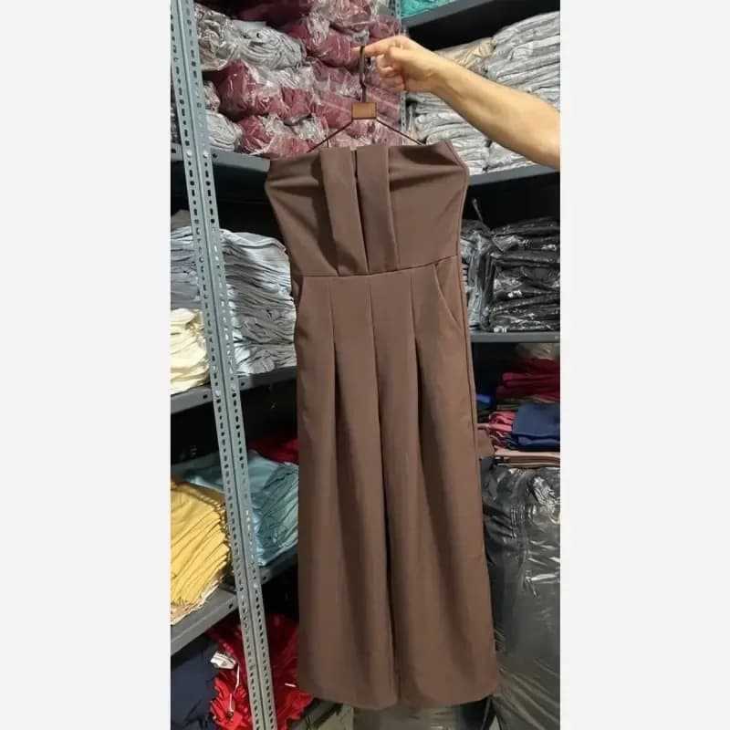 ست کت و سارافون سایز بزرگ یقه دلبری جنس مازراتی گرم بالا رنگ بندی متنوع فری سایز — تصویر ۸