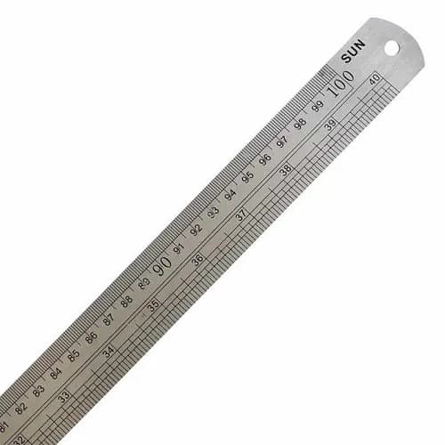 خط کش فلزی سایز 100cm