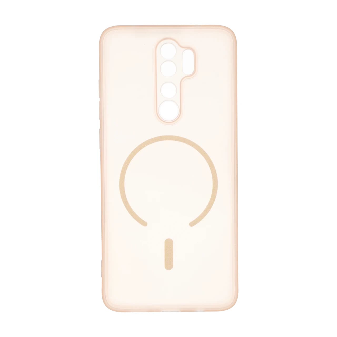 قاب ژله ای مات طرح مگ سیف Power محافظ لنزدار Xiaomi Redmi Note 8 Pro – نسکافه ای