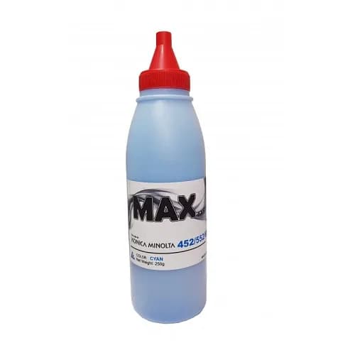C452تونر شارژ مکس کونیکا مینولتا 552 – 652 – C452 رنگ آبی