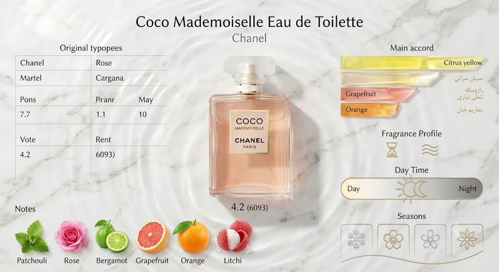 عطر ادکلن شنل کوکو مادمازل ادو تویلت اصل | Chanel Coco Mademoiselle EDT — تصویر ۴