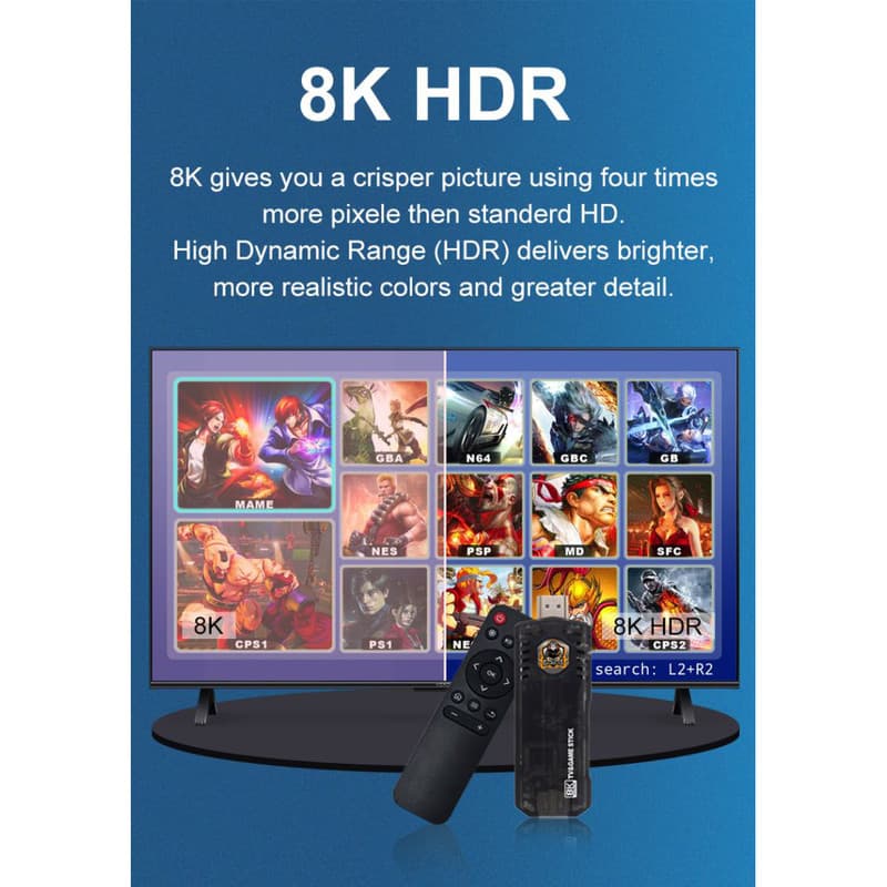 اندروید باکس مدل Game Box 8K Ultra HD — تصویر ۳