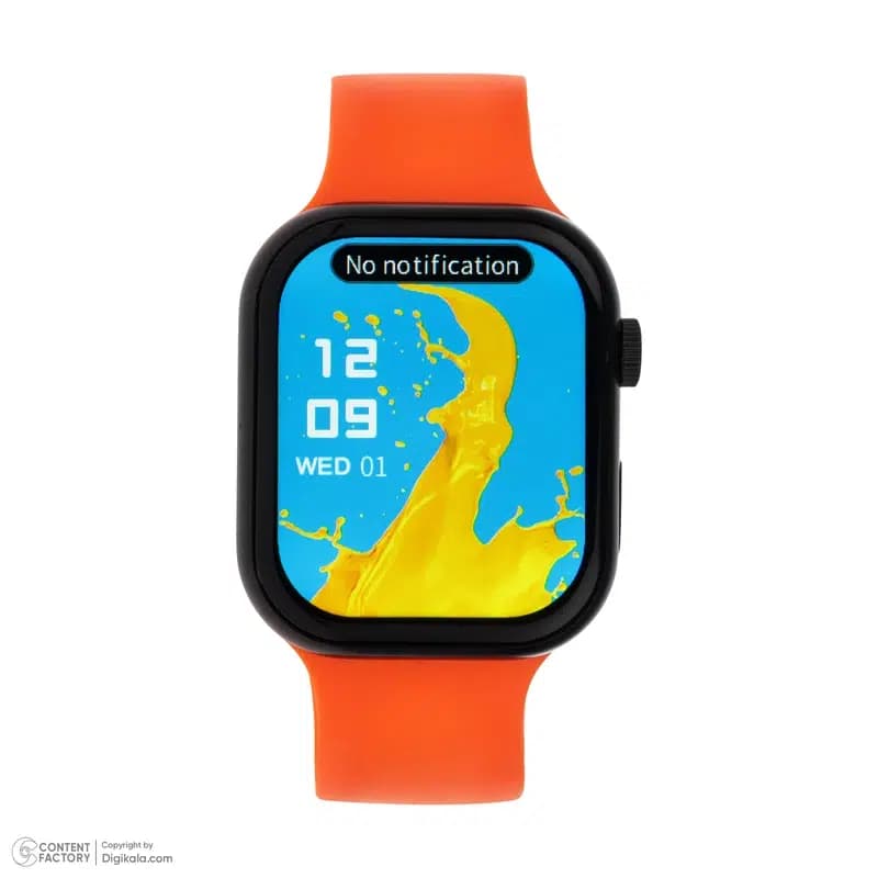 ساعت هوشمند کیوکویر مدل KW25 MAX series 10 با سه بند — تصویر ۷