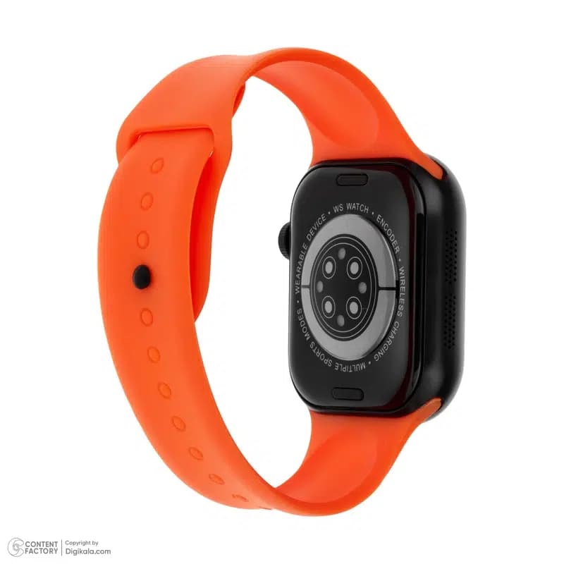 ساعت هوشمند کیوکویر مدل KW25 MAX series 10 با سه بند — تصویر ۶