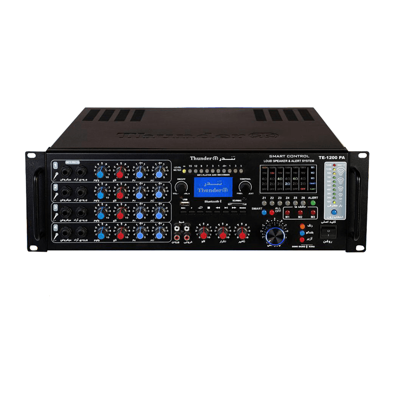 آمپلی فایر ولتی اهمی تندر مدل Thunder TE-1200