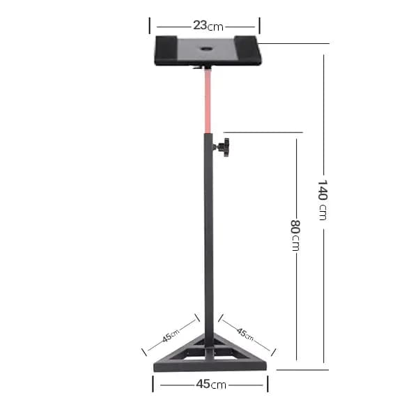 پایه اسپیکر مانیتور Bespeco PN90FL — تصویر ۴