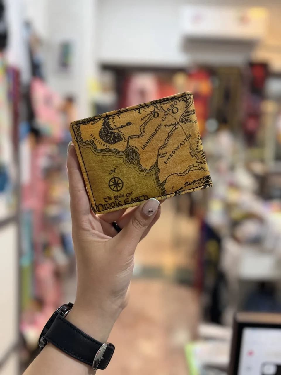 کیف پول چرم طرح ارباب حلقهها Lord of the Rings — تصویر ۲