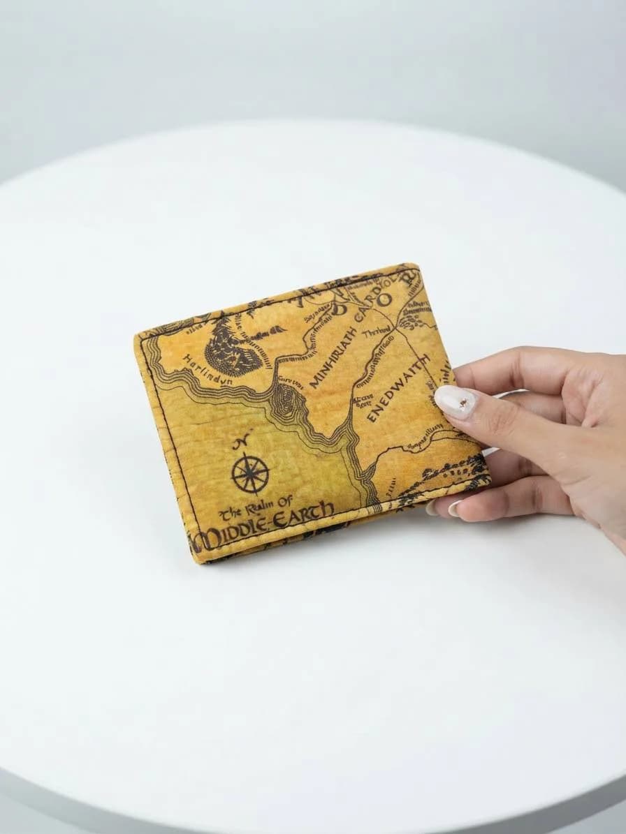 کیف پول چرم طرح ارباب حلقه‌ها Lord of the Rings