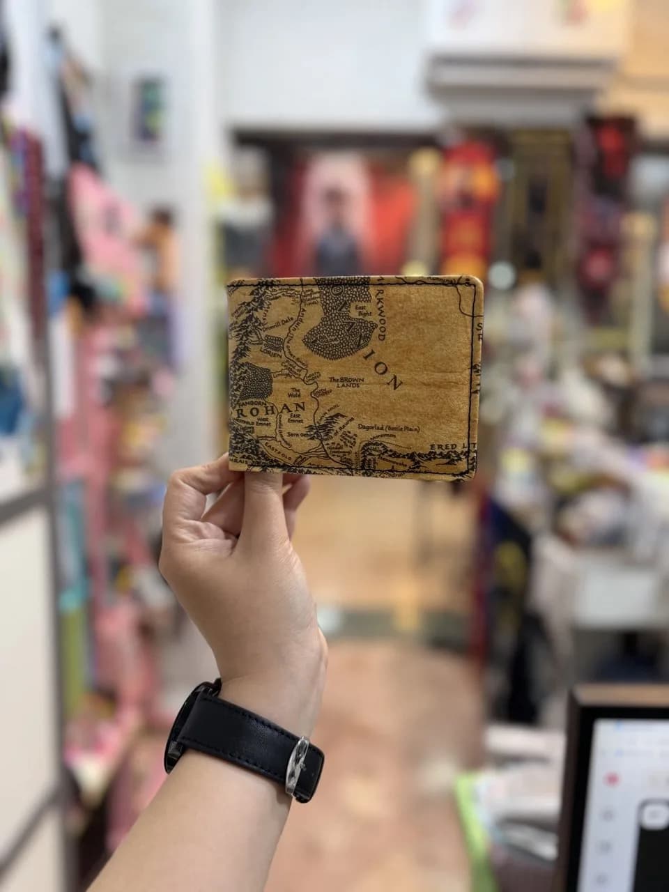 کیف پول چرم طرح ارباب حلقهها Lord of the Rings — تصویر ۴