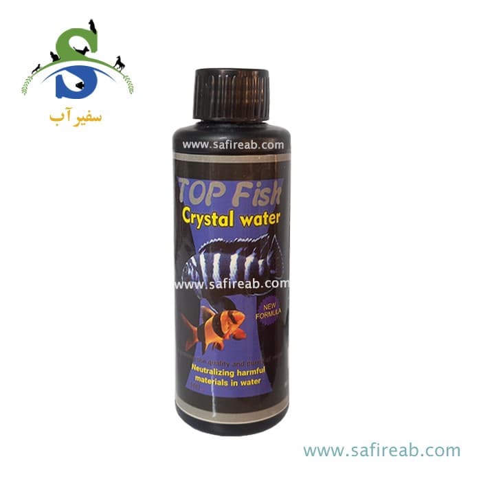 محلول شفاف کننده آب آکواریوم تاپ فیش – 100ml
