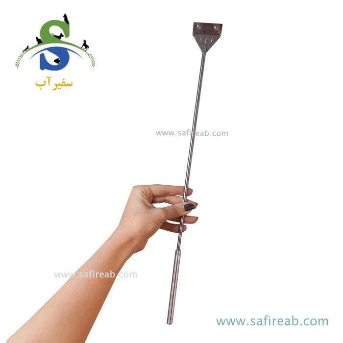 تیغ تمیز کننده استیل کوتاه آکواریوم ای تی اس — تصویر ۲