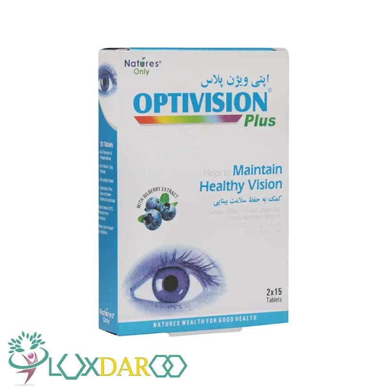 کپسول اپتی ویژن پلاس 30 عدد Optivision Plus 30Tab