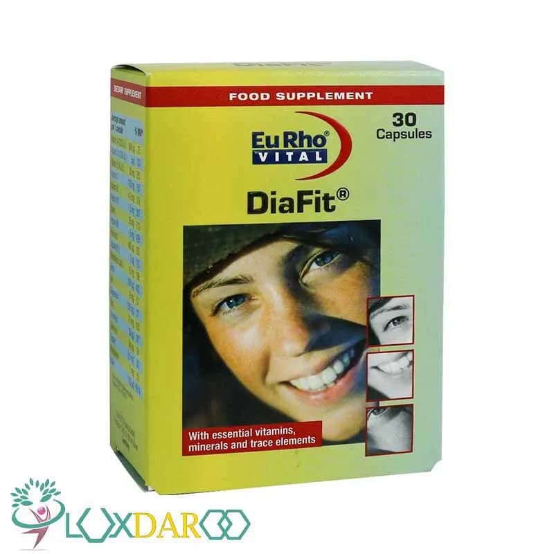 کپسول دیافیت یوروویتال EuRho Vital DiaFit 60 Caps