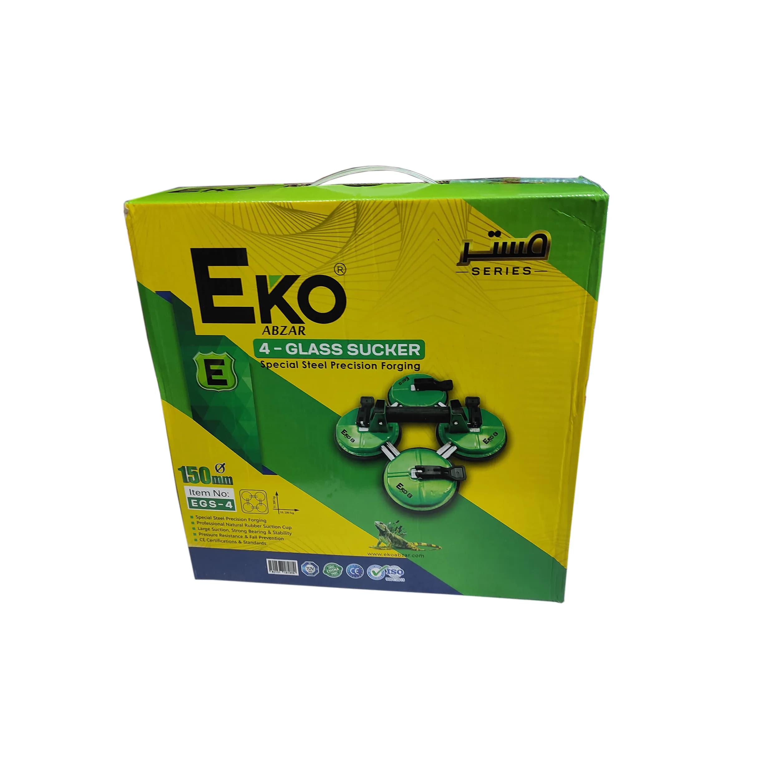 قاپک شیشه اکومدل SMT-EKO-EGS4-glass sucker — تصویر ۳