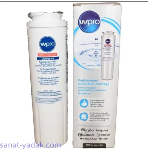 فیلتر موشکی یخچال مدل Wpro UKF8001/1
