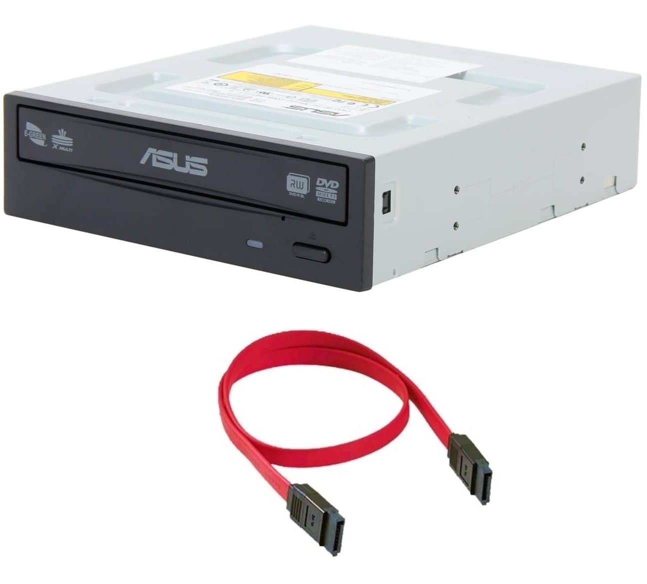 درایو DVD اینترنال ایسوس مدل DRW-24D5MT (نو) به همراه کابل ساتا