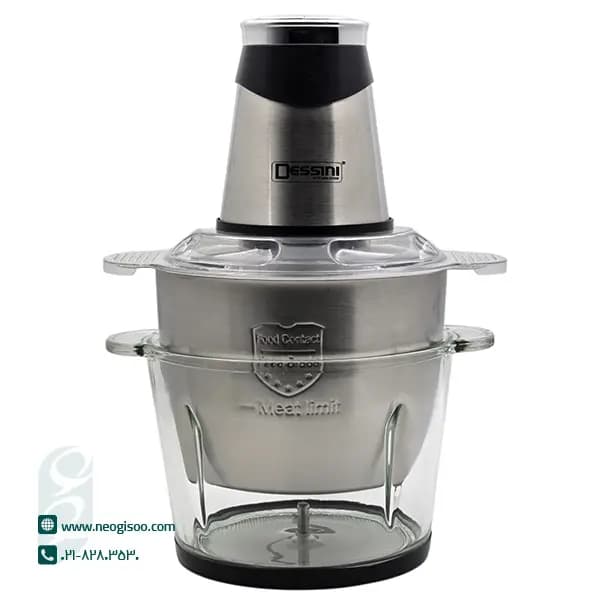 خردکن دسینی مدل KD-008 ظرفیت ۳ لیتر دو کاسه | با گارانتی 18 ماهه انتخابی — تصویر ۴