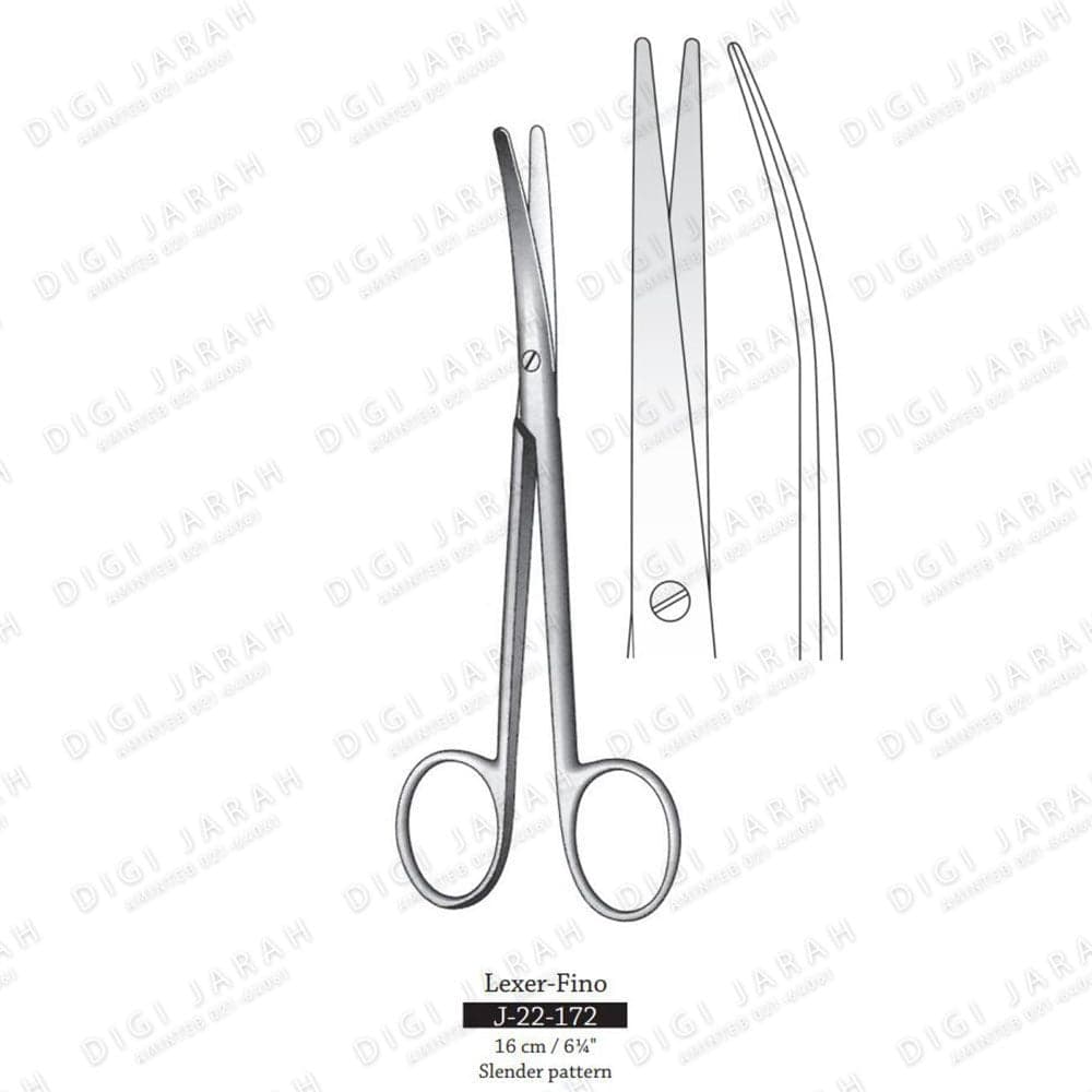 متس لکسر کرو فاین J-22-172 surgicon 16cm