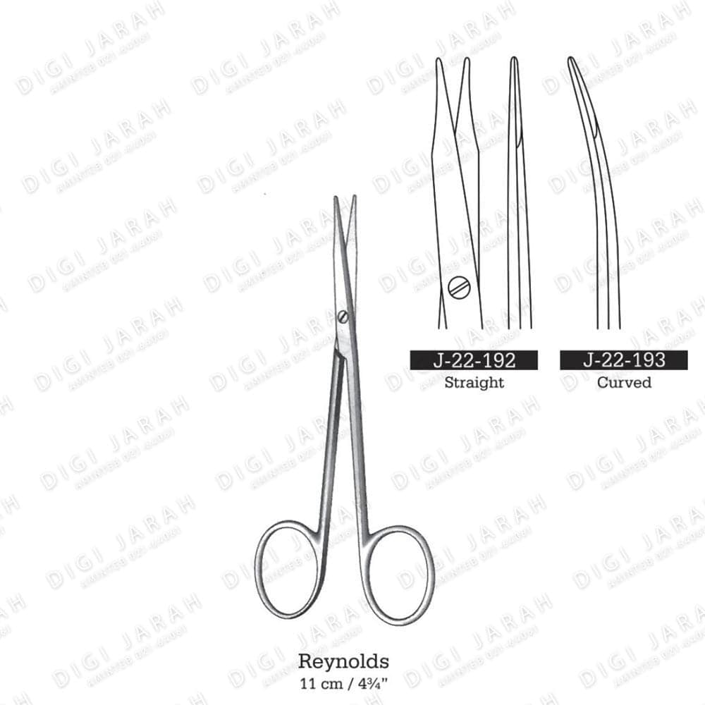 قیچی رینولد کرو J-22-193 surgicon 11cm