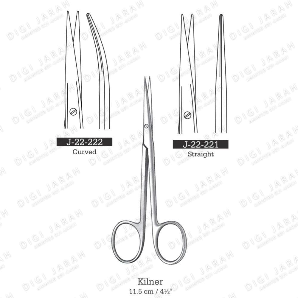 قیچی کیلنر کرو J-22-222 surgicon/tsi 11.5cm