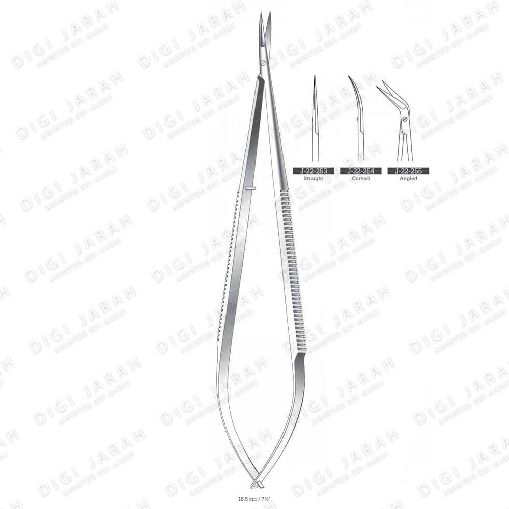 قیچی میکرو فنری راست J-22-253B surgicon 20cm