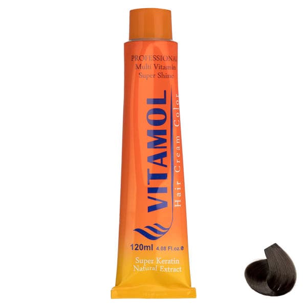 رنگ مو گیاهی ویتامول سری Natural مدل Dark Blonde شماره ۶