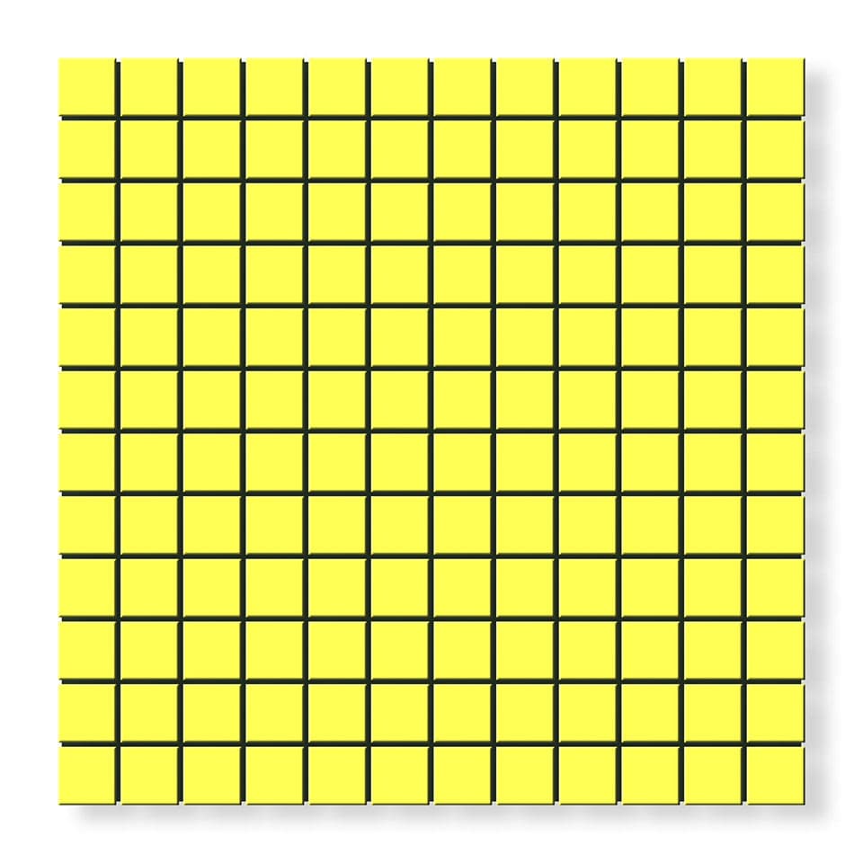 کاشی استخری البرز زرد کد CG Yellow 2 براق سایز ۲٫۵-۲٫۵
