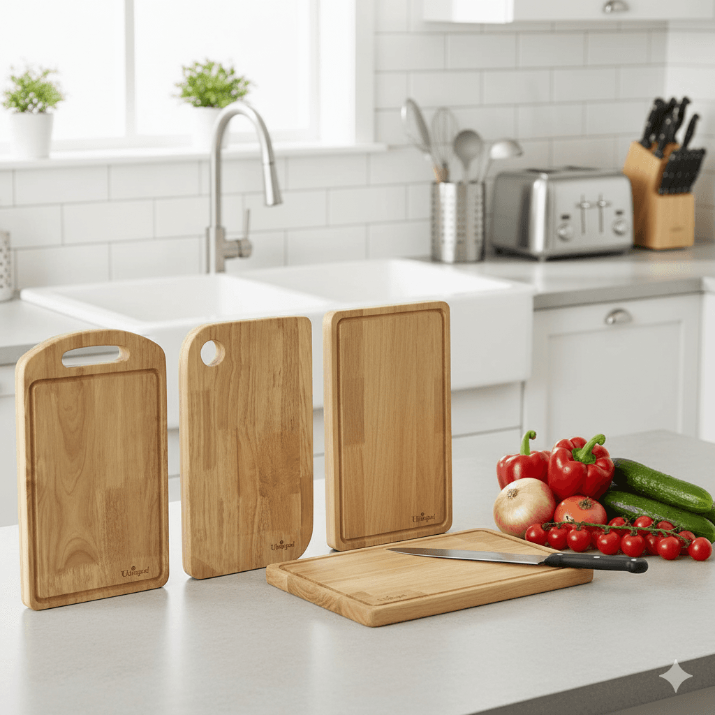 تخته برش چوبی یونیک کد 3496 — تصویر ۲