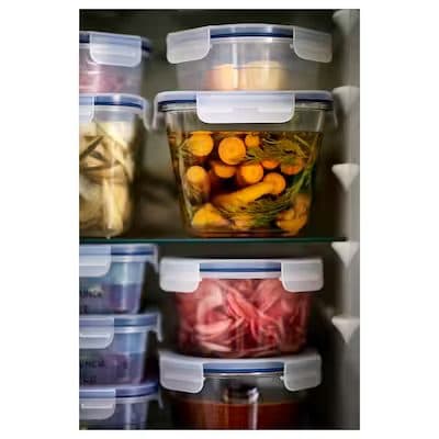 ظرف درب دار گرد ایکیا +IKEA-365 — تصویر ۷