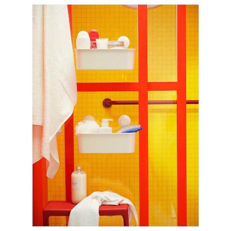 سبد دیواری حمام ایکیا IKEA-TISKEN — تصویر ۶