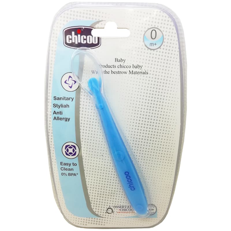 قاشق سر سیلیکونی تکی دسته بلند چیکو chicoo