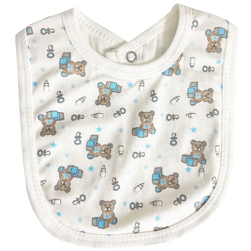 پیش بند نخی 2 عددی خرس و شیشه شیر مادركر Mothercare — تصویر ۳