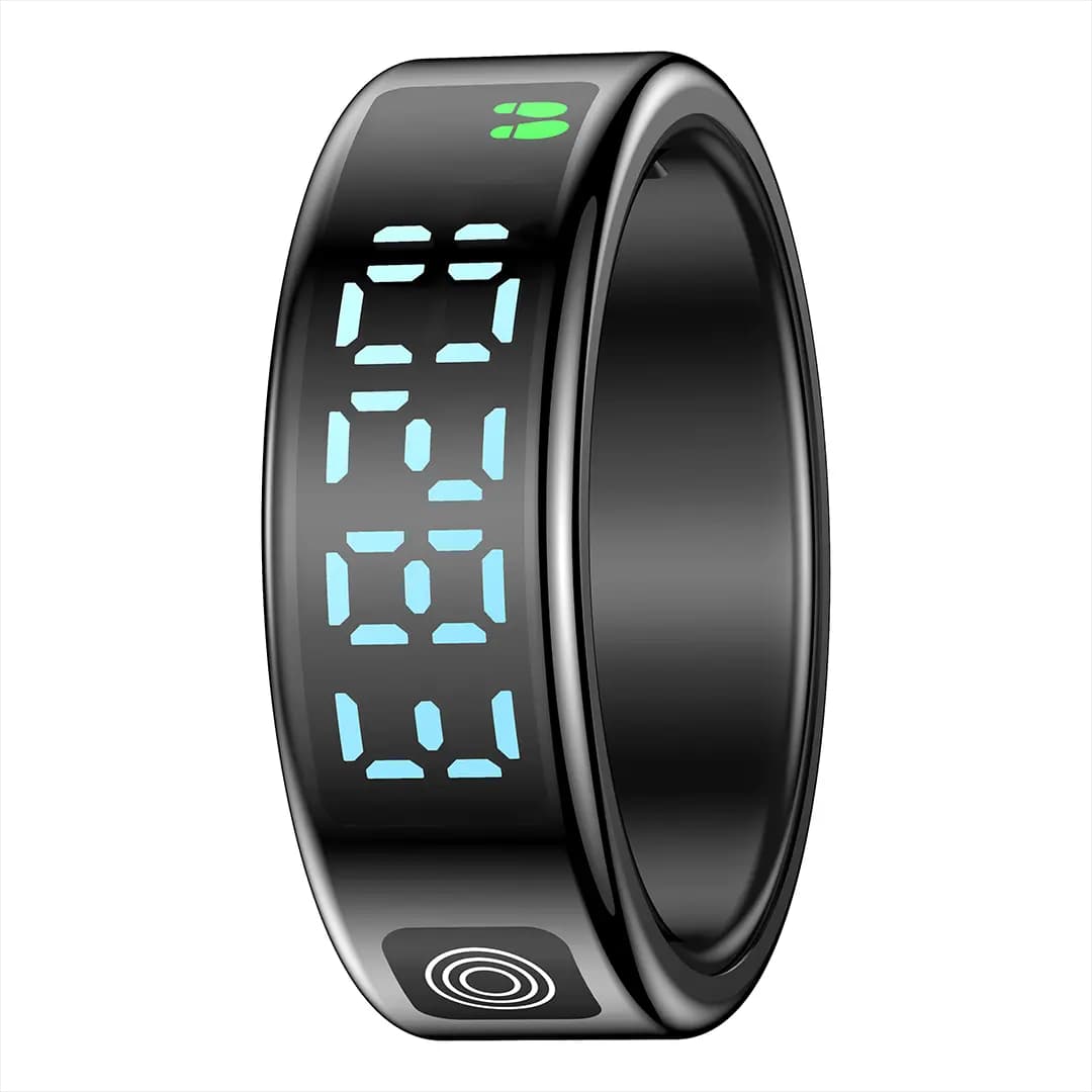 حلقه هوشمند نمایشگر دیجیتال پرودو مدل Porodo FitSync Smart Ring — تصویر ۴