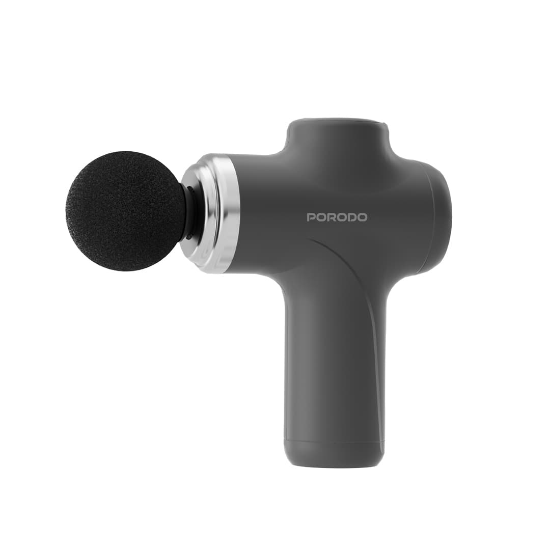 ماساژور تفنگی پرودو مدل Porodo Lifestyle Precision Handheld Massager with 4 Interchangeable Head