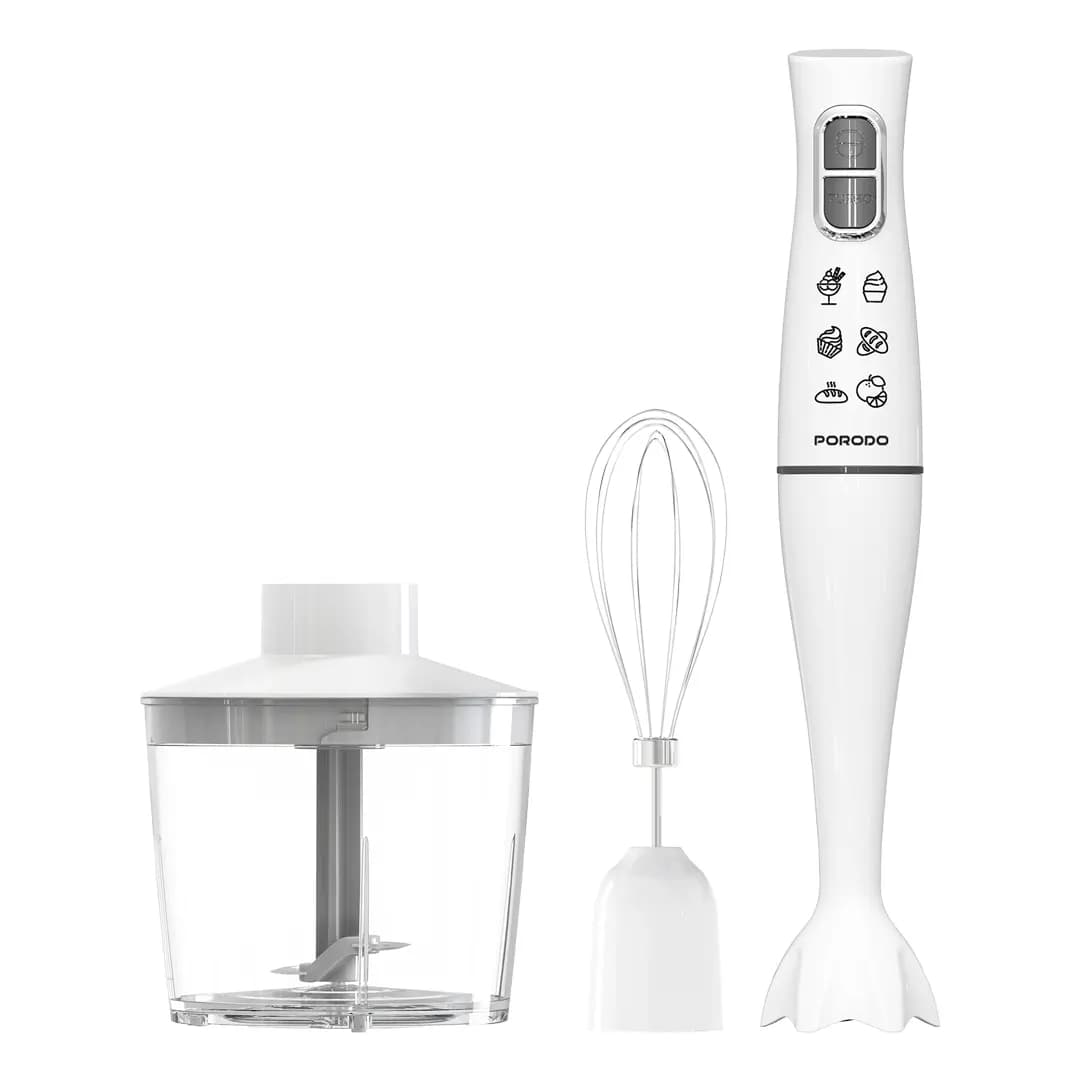 گوشتکوب برقی چند کاره و همزن غذاساز پرودو مدل PORODO FOOD CHOPPER LFS117