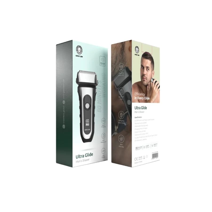 ریش تراش و ماشین اصلاح بدن گرین لاین مدل Green Lion Ultra Glide GNULGLIMSHVBK — تصویر ۲