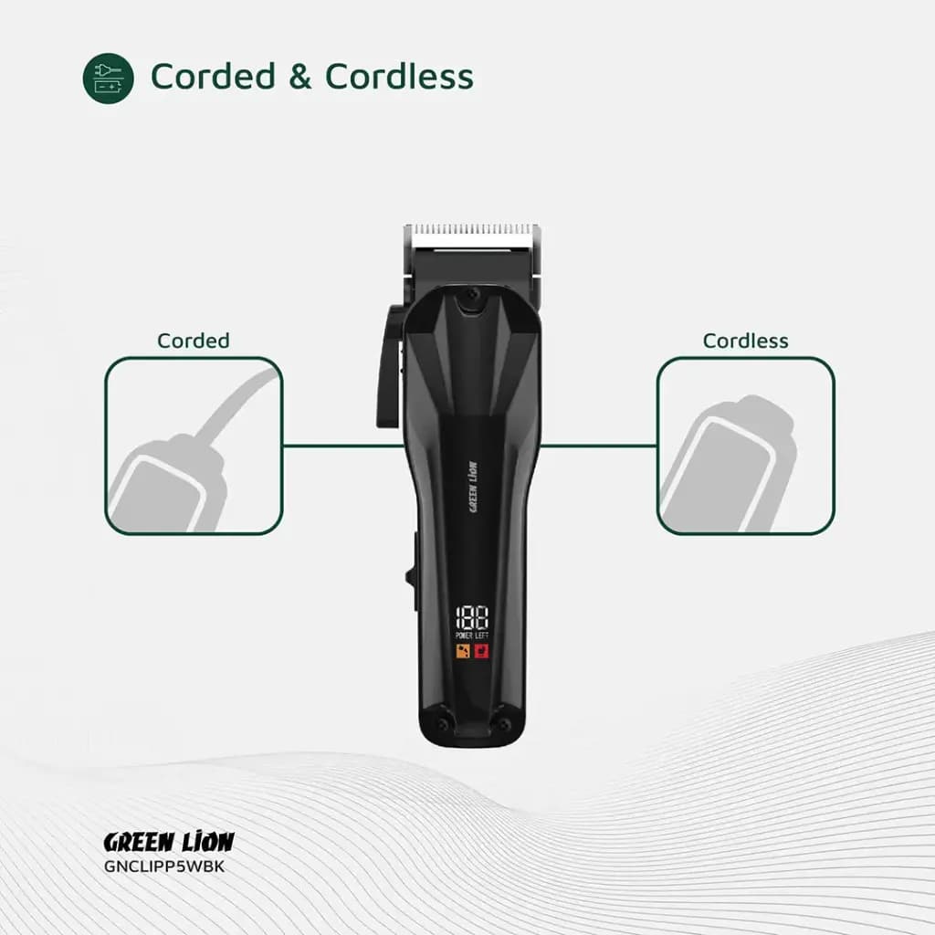 ریش تراش و ماشین اصلاح بدن گرین لاین Green Lion Clip Pro Professional Hair Clipper — تصویر ۶