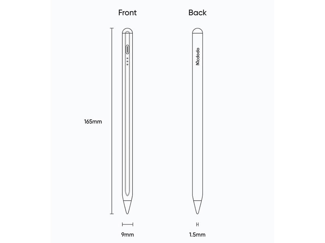 قلم لمسی آیپد مک‌دودو MCDODO PN-8920 Stylus Pen Ipad — تصویر ۵