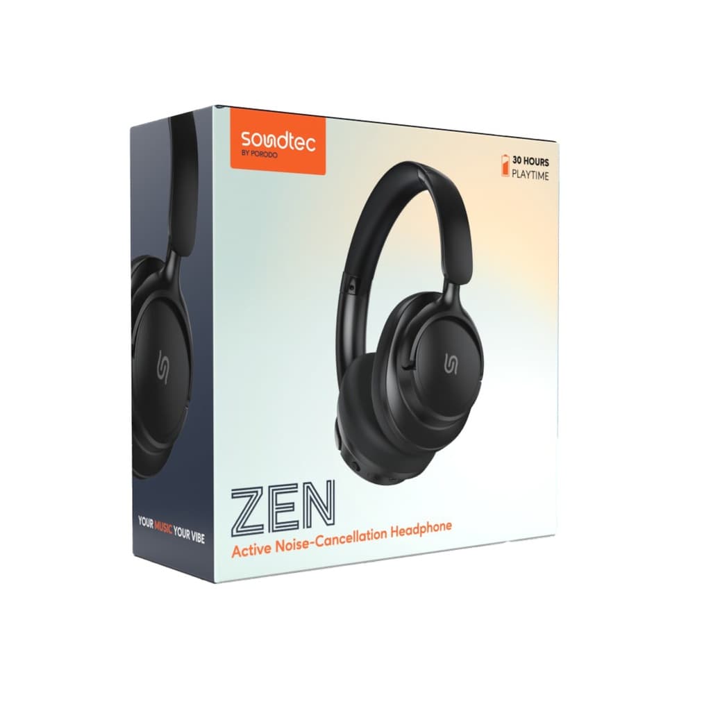 هدفون بلوتوثی ساندتک پرودو مدل Porodo Soundtec Zen Active Noise — تصویر ۶